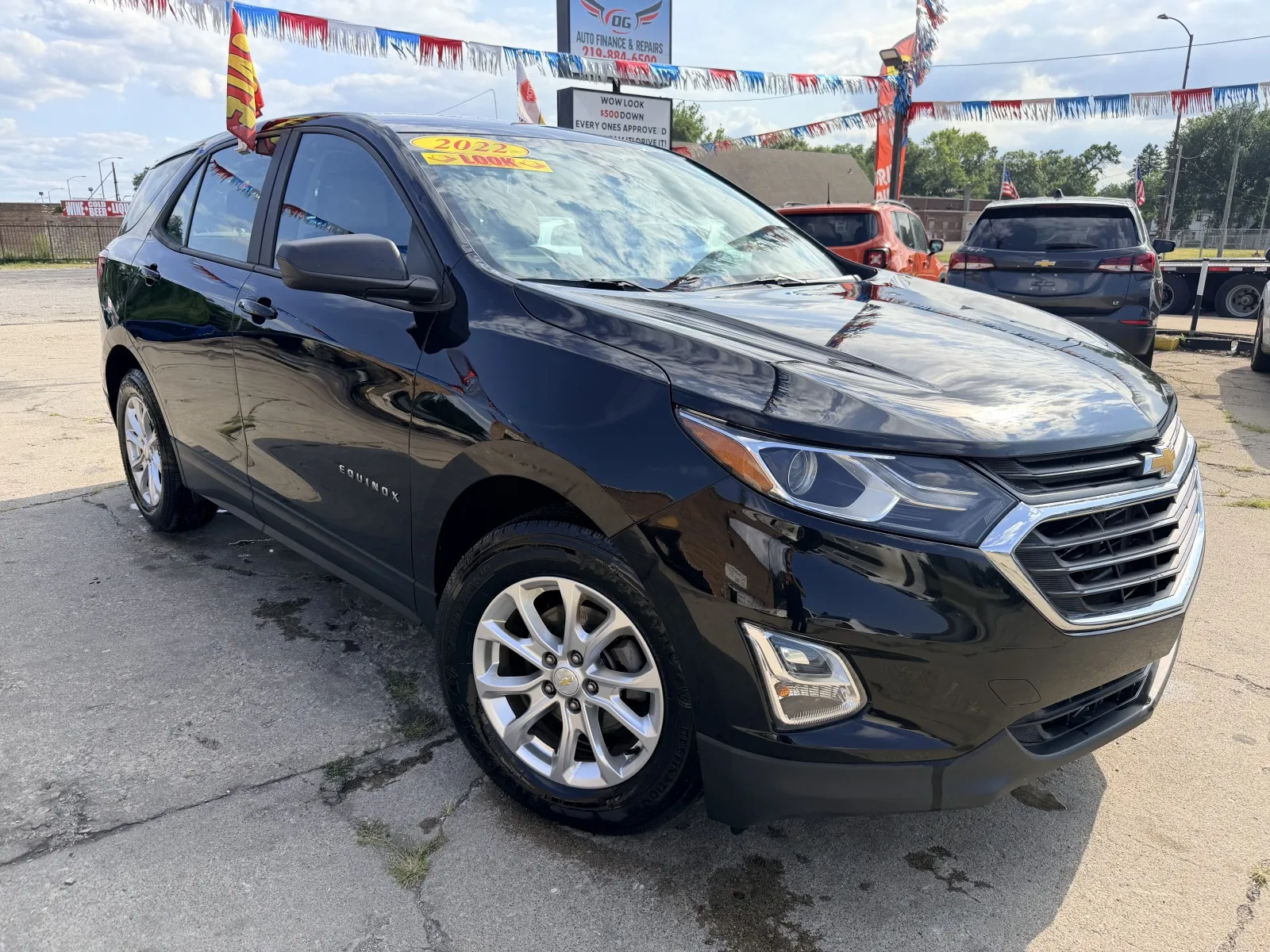 Black 2020 Chevrolet Equinox LS for sale in Gary, IN