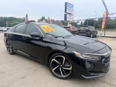 Black 2021 Honda Accord Sport for sale in Gary, IN