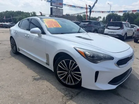 White 2018 Kia Stinger Premium for sale in Gary, IN