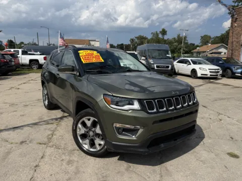 Green 2020 Jeep Compass Limited for sale in Gary, IN