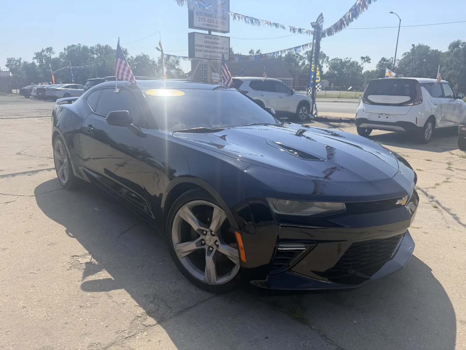 Black 2018 Chevrolet Camaro SS for sale in Gary, IN