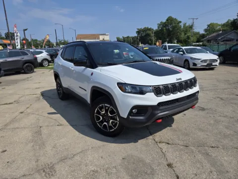 White 2025 JEEP COMPASS TRAILHAWK for sale in Gary, IN