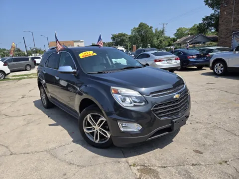 Gray 2017 Chevrolet Equinox Premier for sale in Gary, IN
