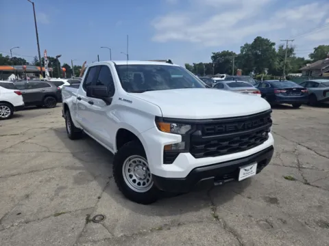 White 2022 Chevrolet Silverado 1500 Work Truck for sale in Gary, IN