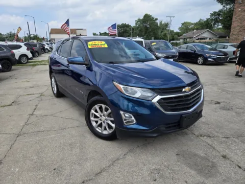 Blue 2020 Chevrolet Equinox LT for sale in Gary, IN