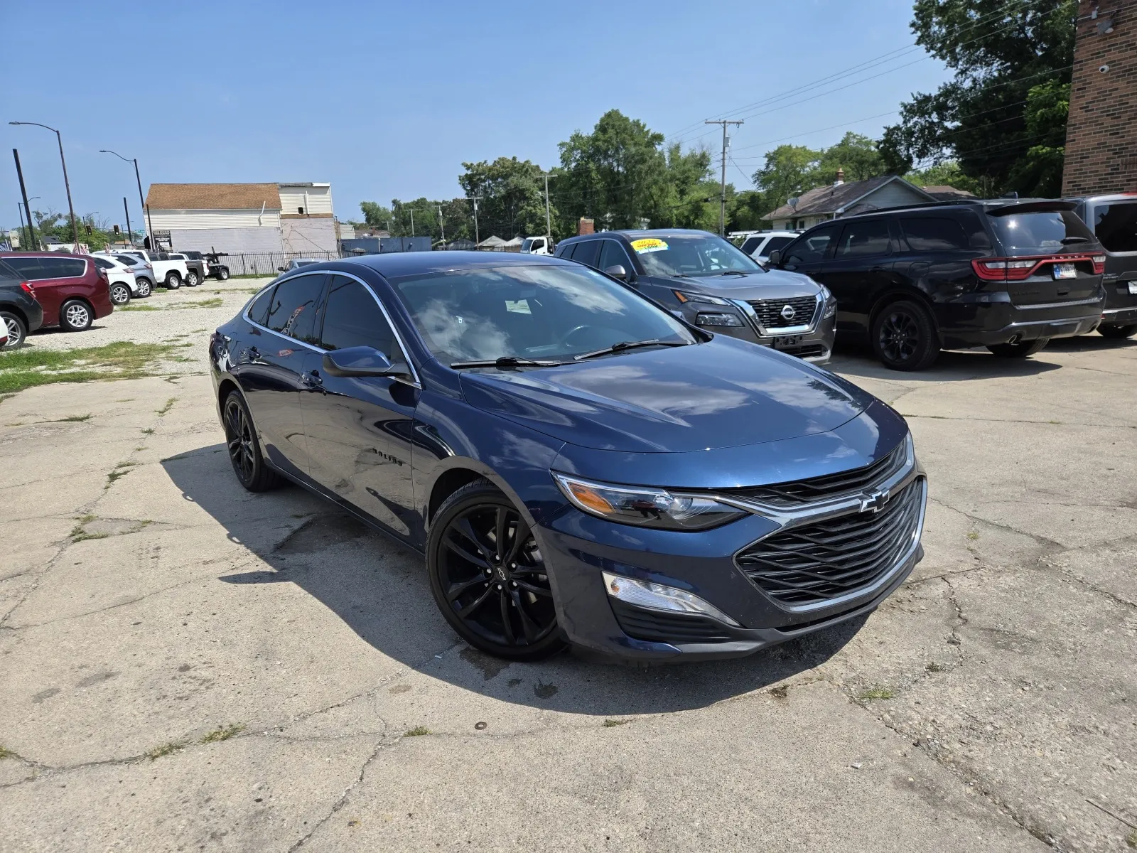 Blue 2022 Chevrolet Malibu LT for sale in Gary, IN