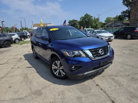 Blue 2020 Nissan Pathfinder SV for sale in Gary, IN