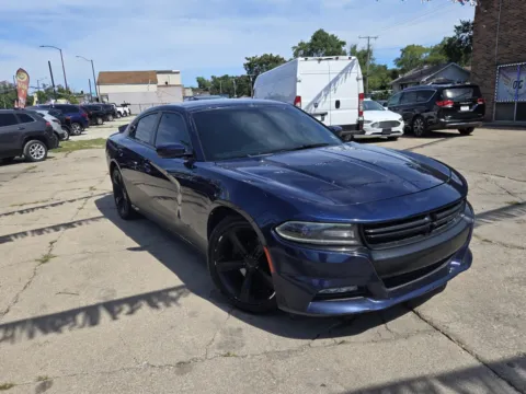 Blue 2017 Dodge Charger for sale in Gary, IN