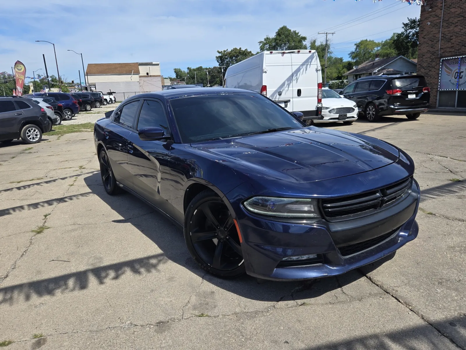 Blue 2017 Dodge Charger for sale in Gary, IN