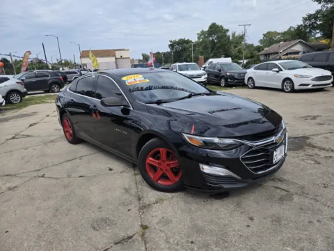 Black 2020 Chevrolet Malibu LS for sale in Gary, IN