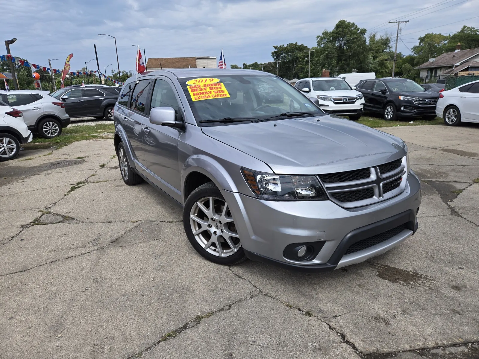 Gray 2019 Dodge Journey GT for sale in Gary, IN