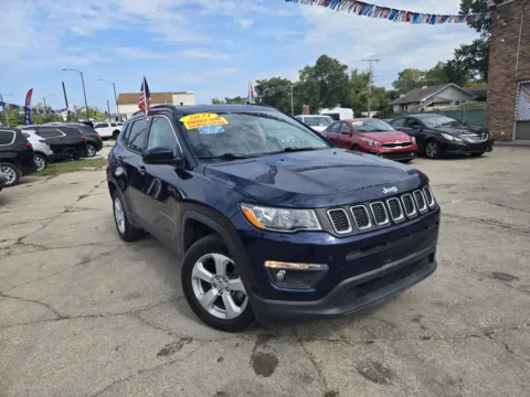 Blue 2021 Jeep Compass for sale in Gary, IN