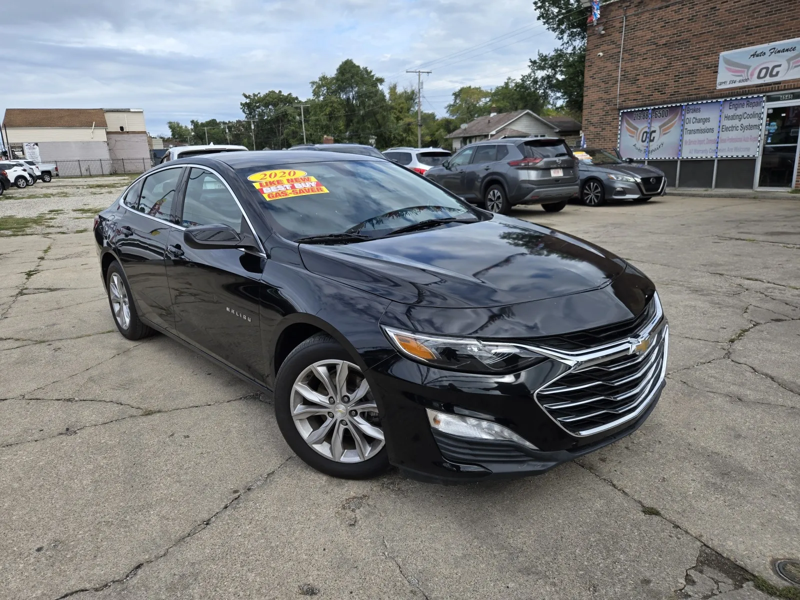 Black 2020 Chevrolet Malibu LT for sale in Gary, IN