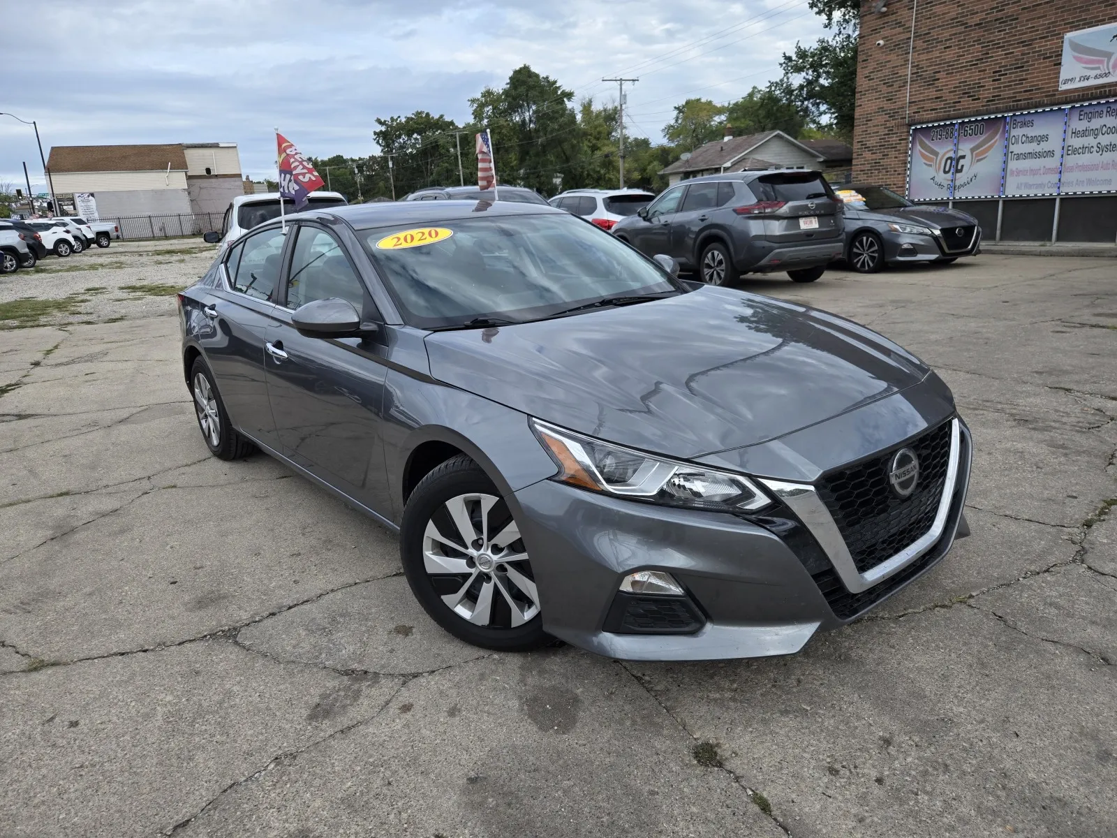 Gray 2020 Nissan Altima 2.5 S for sale in Gary, IN