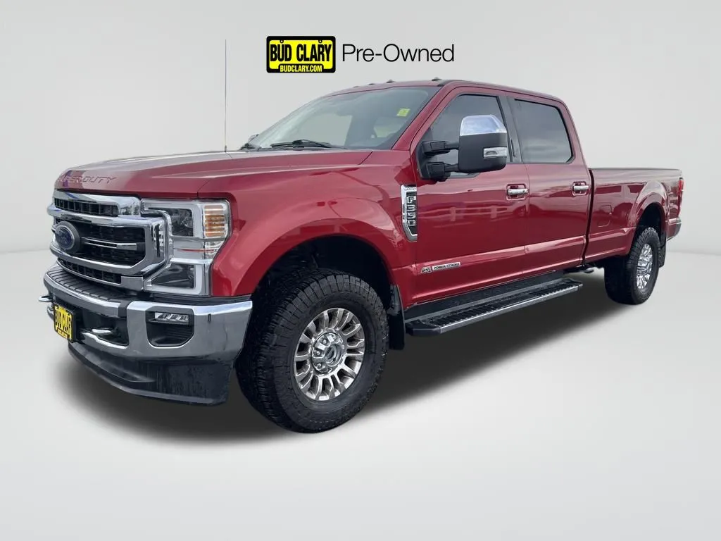 Red 2021 Ford F-350SD Lariat for sale in Moses Lake, WA