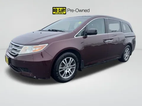 Red 2012 Honda Odyssey EX-L for sale in Moses Lake, WA