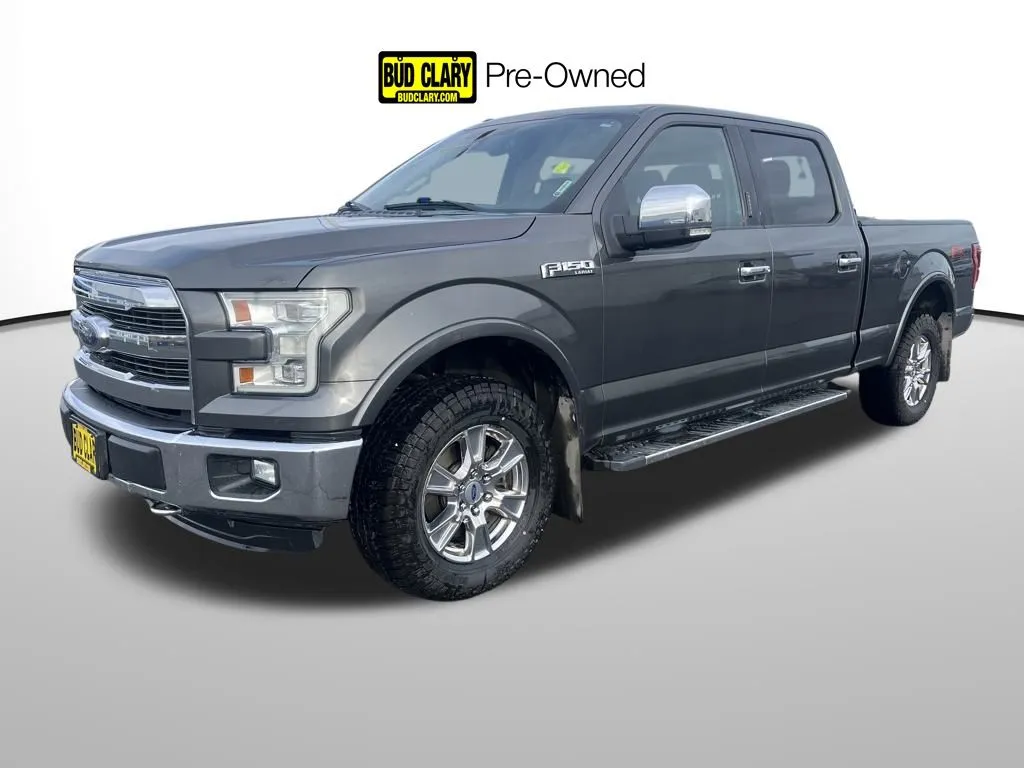 Gray 2015 Ford F-150 Lariat for sale in Moses Lake, WA