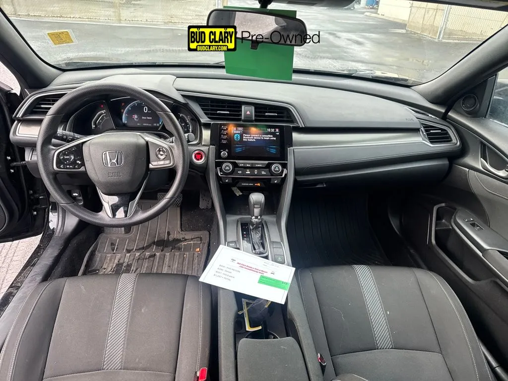 Black 2019 Honda Civic EX for sale in Moses Lake, WA