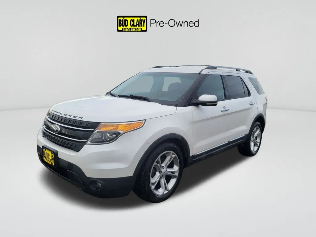 White 2013 Ford Explorer Limited for sale in Moses Lake, WA
