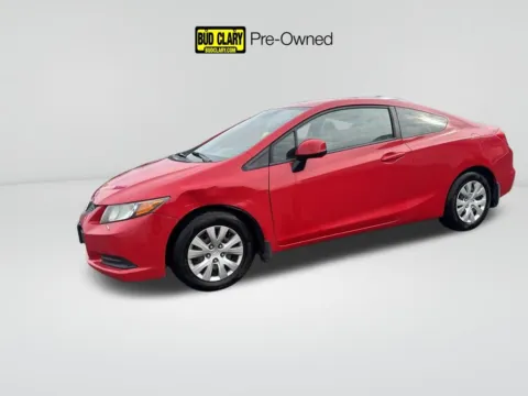 Red 2012 Honda Civic LX for sale in Moses Lake, WA