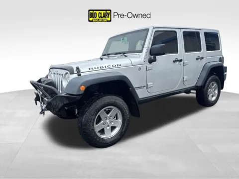 Silver 2012 Jeep Wrangler Unlimited Rubicon for sale in Moses Lake, WA