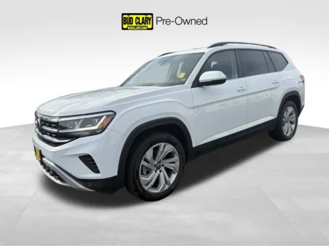 White 2022 Volkswagen Atlas 3.6L V6 SE w/Technology for sale in Moses Lake, WA