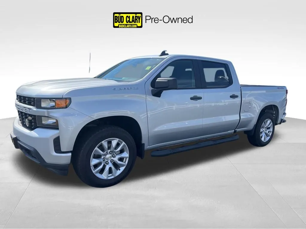 Silver 2020 Chevrolet Silverado 1500 Custom for sale in Moses Lake, WA