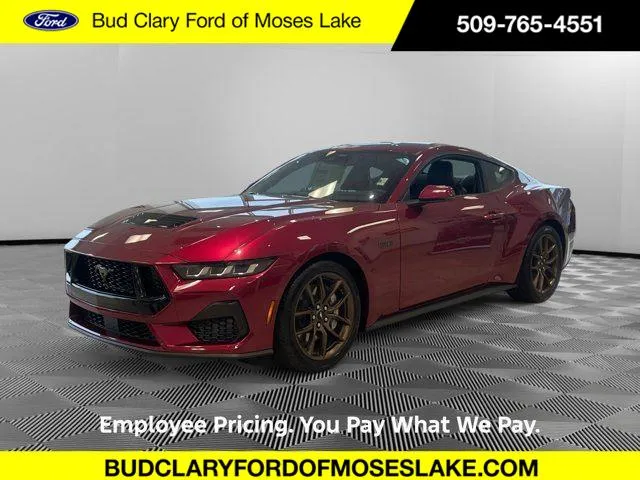 Red 2025 Ford Mustang GT Premium for sale in Moses Lake, WA