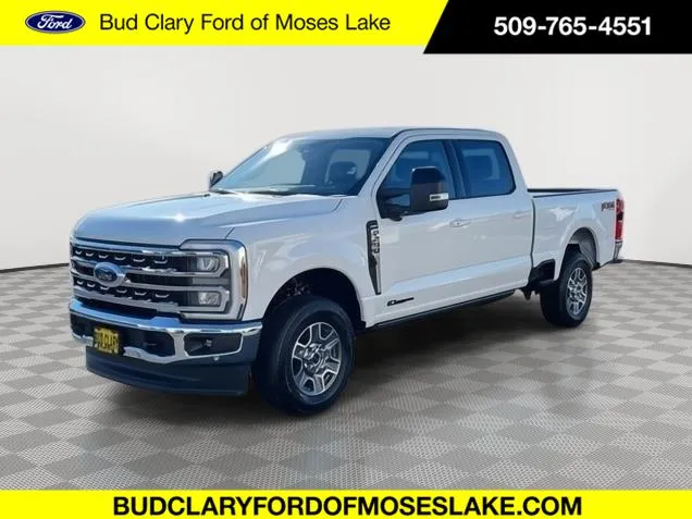 White 2025 Ford Super Duty F-250 SRW LARIAT for sale in Moses Lake, WA