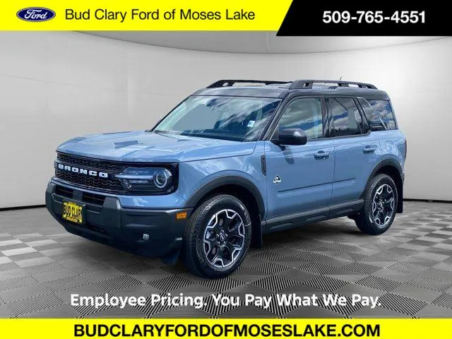 Gray 2025 Ford Bronco Sport Outer Banks for sale in Moses Lake, WA
