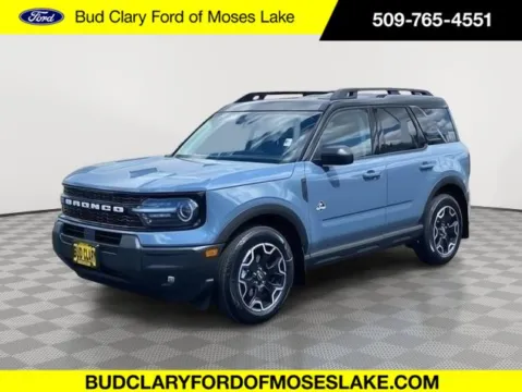 Gray 2025 Ford Bronco Sport Outer Banks for sale in Moses Lake, WA