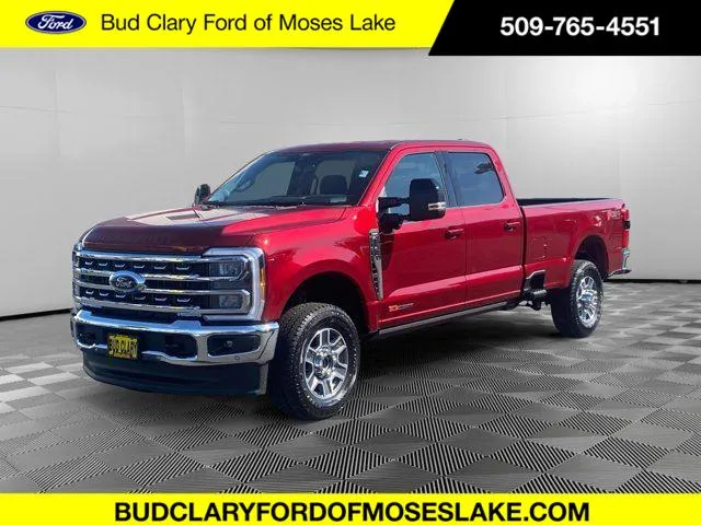 Red 2025 Ford Super Duty F-350 SRW LARIAT for sale in Moses Lake, WA