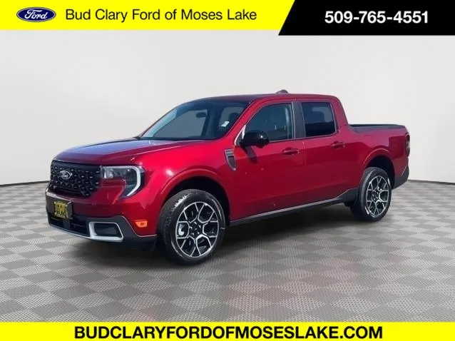 Red 2025 Ford Maverick LARIAT for sale in Moses Lake, WA