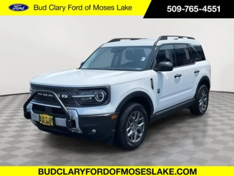 White 2025 Ford Bronco Sport Big Bend for sale in Moses Lake, WA