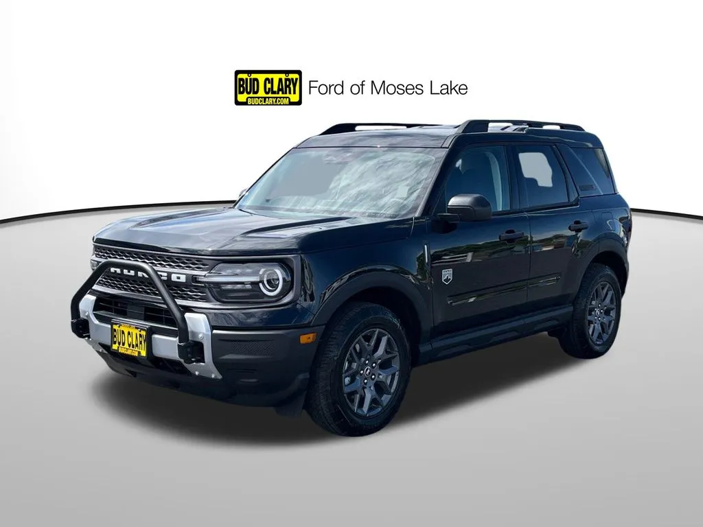 Black 2025 Ford Bronco Sport Big Bend for sale in Moses Lake, WA
