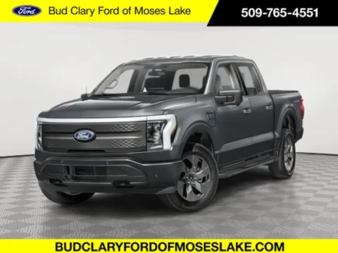 Gray 2025 FORD F-150 LIGHTNING FLASH 4WD SUPERCREW 5.5' for sale in Moses Lake, WA
