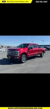 Red 2025 Ford Super Duty F-250 SRW Platinum for sale in Moses Lake, WA