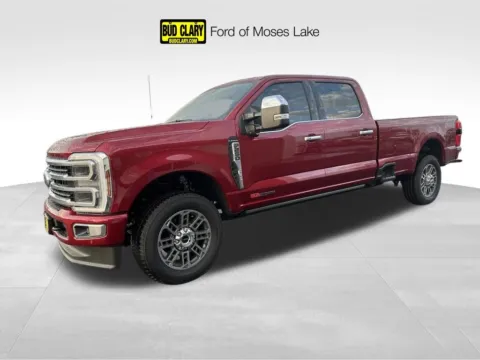 Red 2025 Ford F-250SD Platinum for sale in Moses Lake, WA