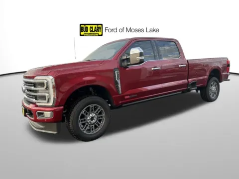 Red 2025 Ford F-250SD Platinum for sale in Moses Lake, WA