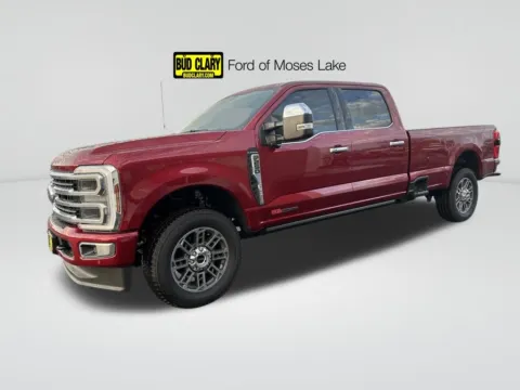 Red 2025 Ford F-250SD Platinum for sale in Moses Lake, WA