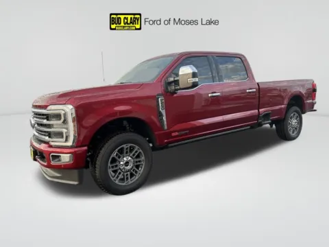 Red 2025 Ford F-250SD Platinum for sale in Moses Lake, WA