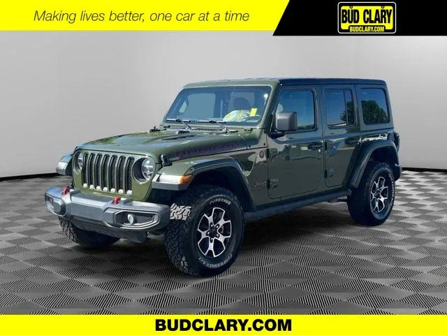 Green 2021 Jeep Wrangler Unlimited Rubicon for sale in Moses Lake, WA