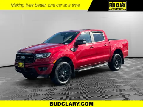 Red 2020 Ford Ranger LARIAT for sale in Moses Lake, WA