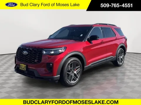 Red 2025 Ford Explorer ST for sale in Moses Lake, WA