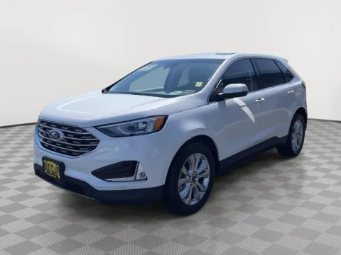 White 2022 Ford Edge Titanium for sale in Moses Lake, WA