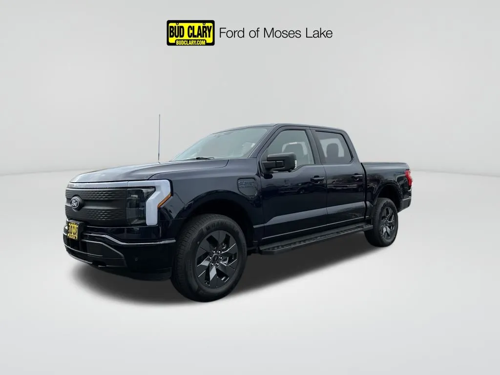 Blue 2025 Ford F-150 Lightning Flash for sale in Moses Lake, WA