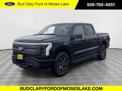 Blue 2025 FORD F-150 LIGHTNING FLASH 4WD SUPERCREW 5.5' for sale in Moses Lake, WA