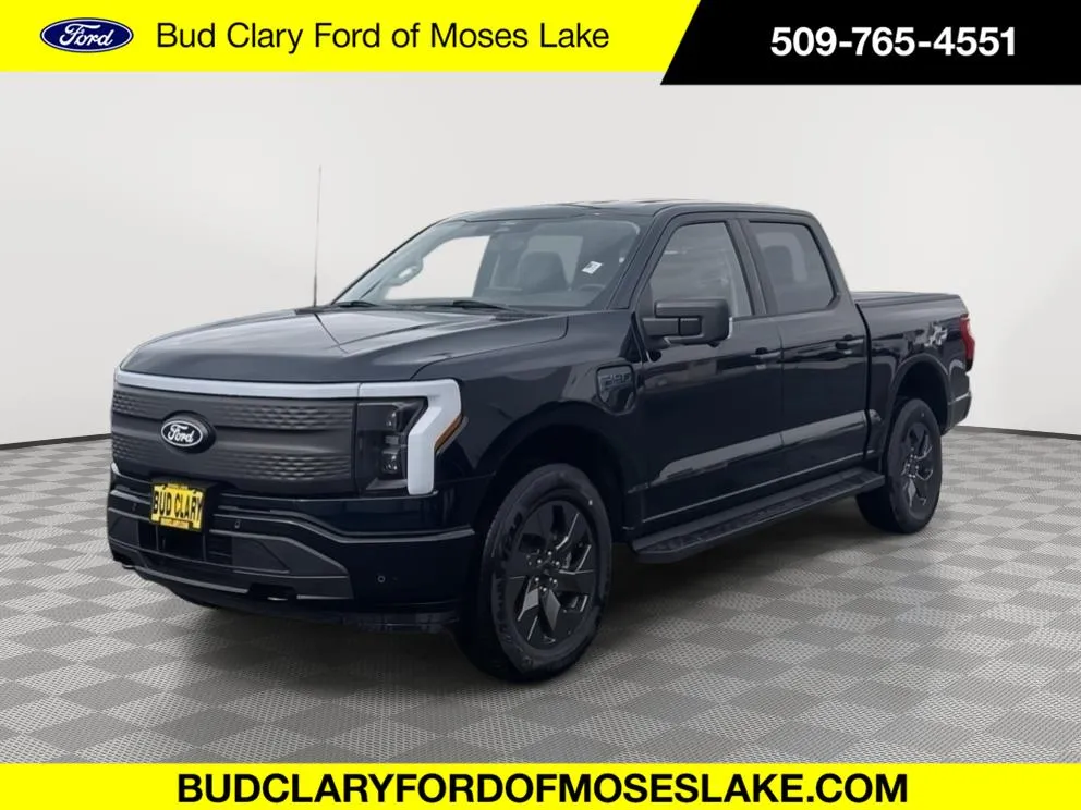 Blue 2025 FORD F-150 LIGHTNING FLASH 4WD SUPERCREW 5.5' for sale in Moses Lake, WA