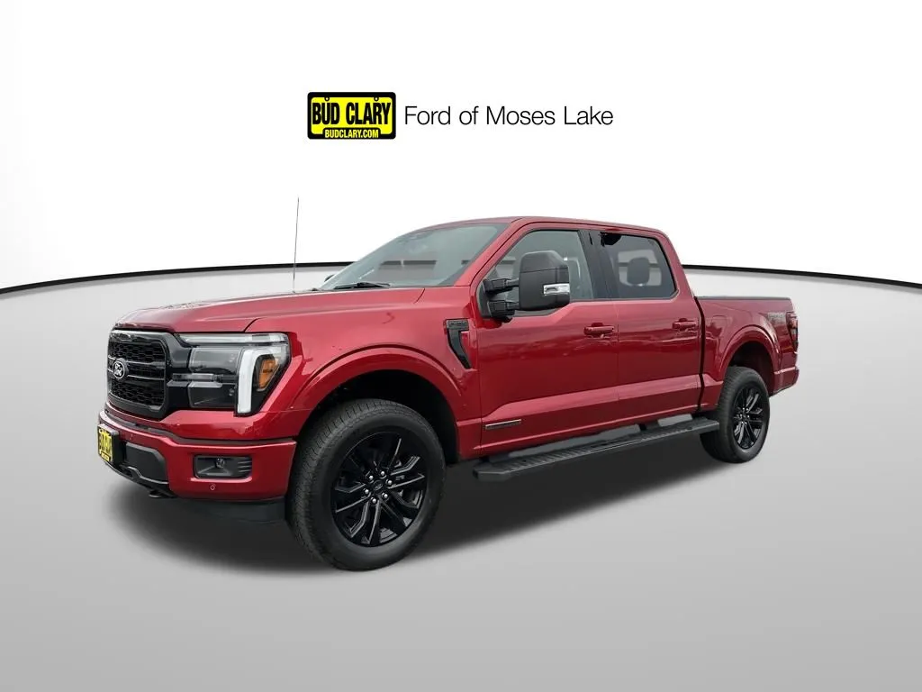 Red 2025 Ford F-150 Lariat for sale in Moses Lake, WA
