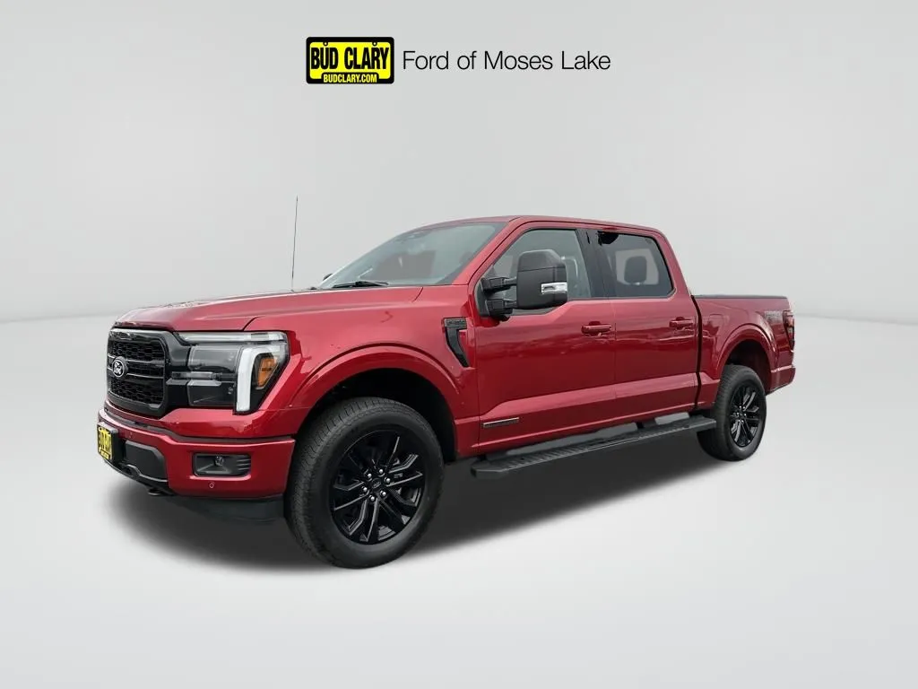 Red 2025 Ford F-150 Lariat for sale in Moses Lake, WA